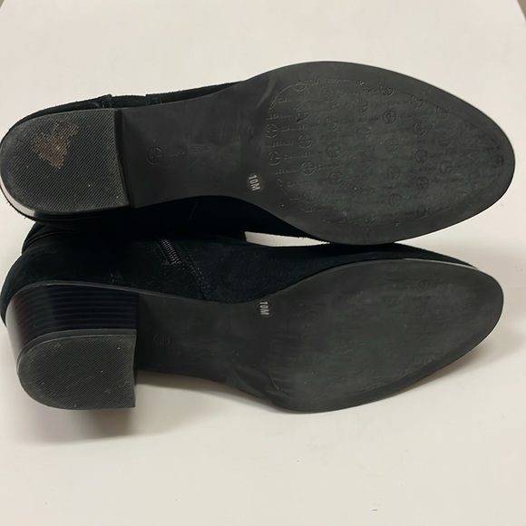 Giani Bernini Women’s Oleesia Black Memory Foam Ankle Boots, Size 10 - Picture 8 of 12